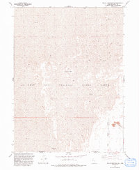Round Mountain SW 1991 topographic map thumbnail
