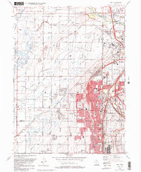 Roy 1990 topographic map thumbnail