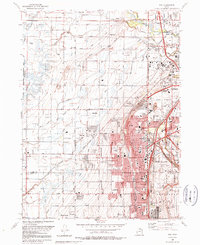 Roy 1990 topographic map thumbnail