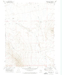 Russian Knoll 1971 topographic map thumbnail