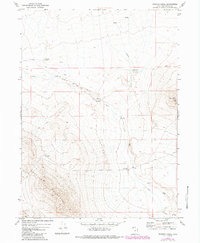 Russian Knoll 1971 topographic map thumbnail