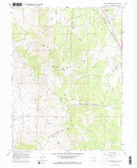 Sabie Mountain 1963 topographic map thumbnail