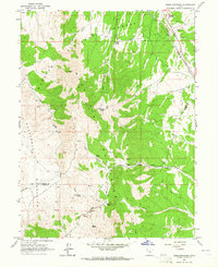 Sabie Mountain 1963 topographic map thumbnail