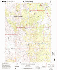 Sabie Mountain 1998 topographic map thumbnail