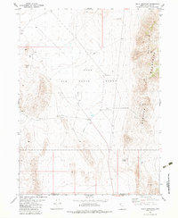 Sally Mountain 1983 topographic map thumbnail