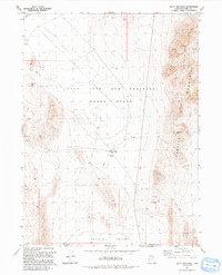 Sally Mountain 1991 topographic map thumbnail