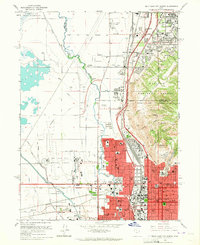 Salt Lake City North 1963 topographic map thumbnail