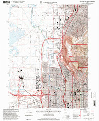 Salt Lake City North 1998 topographic map thumbnail