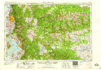 Salt Lake City 1958 topographic map preview
