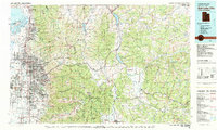 Salt Lake City 1980 topographic map thumbnail