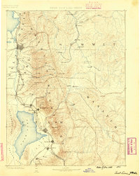 Salt Lake 1885 topographic map thumbnail