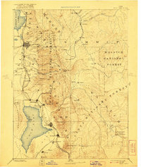 Salt Lake 1885 topographic map thumbnail