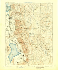 Salt Lake 1885 topographic map thumbnail