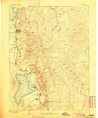 Salt Lake 1885 topographic map thumbnail