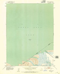 Saltair NE 1952 topographic map thumbnail