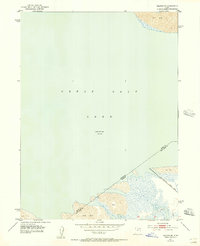 Saltair NE 1952 topographic map thumbnail