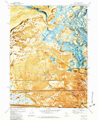 Saltair 1972 topographic map thumbnail