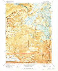 Saltair 1972 topographic map thumbnail