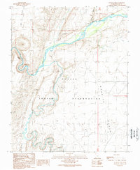 San Juan Hill 1989 topographic map thumbnail