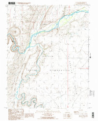 San Juan Hill 1989 topographic map thumbnail