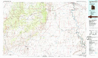 San Rafael Desert topographic map thumbnail