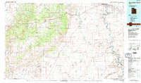 San Rafael Desert 1986 topographic map thumbnail