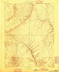 San Rafael 1885 topographic map thumbnail