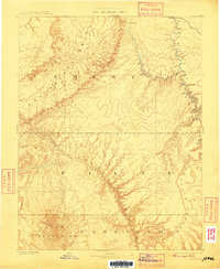 San Rafael 1885 topographic map thumbnail