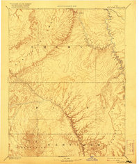 San Rafael 1885 topographic map thumbnail
