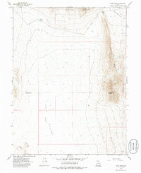 Sand Pass 1967 topographic map thumbnail