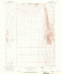 Sand Pass 1967 topographic map thumbnail