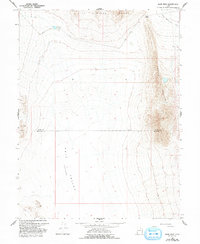Sand Pass 1967 topographic map thumbnail