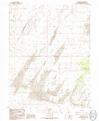 Sand Ridge 1986 topographic map thumbnail