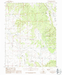 Sandstone Draw 1987 topographic map preview