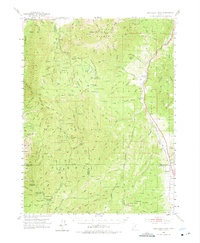 Santaquin Peak topographic map thumbnail