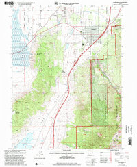 Santaquin 1998 topographic map thumbnail
