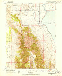 Saratoga Springs 1951 topographic map thumbnail