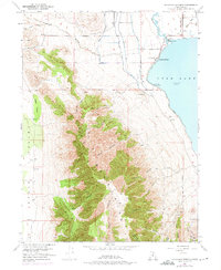 Saratoga Springs 1951 topographic map thumbnail