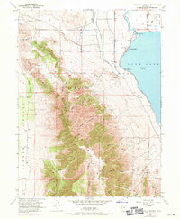 Saratoga Springs 1951 topographic map thumbnail