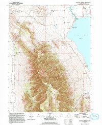 Saratoga Springs 1994 topographic map thumbnail