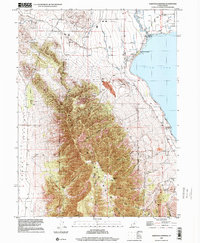 Saratoga Springs 1997 topographic map thumbnail