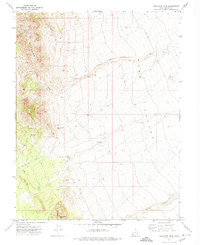 Sawtooth Peak 1971 topographic map thumbnail