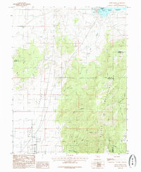 Scipio North 1985 topographic map thumbnail