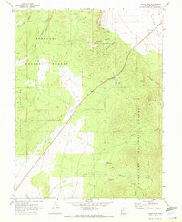 Scipio Pass 1969 topographic map thumbnail