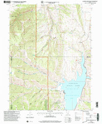 Scofield Reservoir 2001 topographic map thumbnail