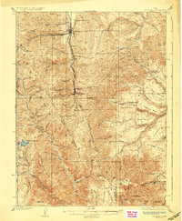 Scofield 1925 topographic map thumbnail