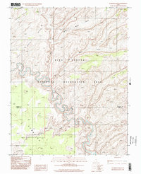Scorpion Gulch 1997 topographic map thumbnail