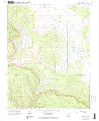 Seep Flat 1964 topographic map preview
