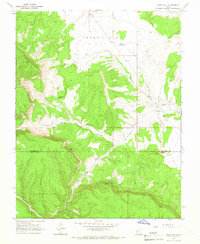 Seep Flat 1964 topographic map thumbnail