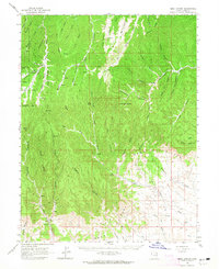 Sego Canyon 1963 topographic map thumbnail